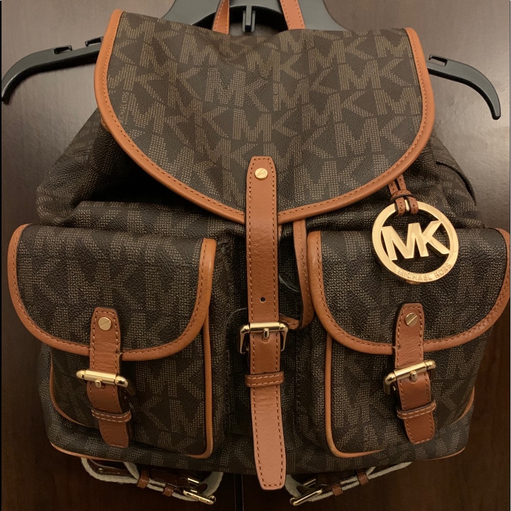 Michael Kors Monogram Backpack